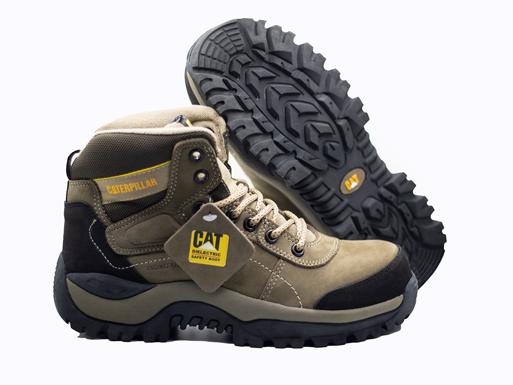 Bota Caterpillar 1333 Beige Con Puntera